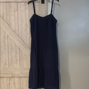 Navy Blue Women's Maxi Dress